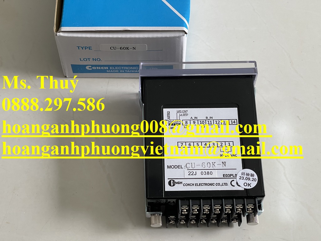 Bộ đếm Conch CU-60K-N - Nhập mới 100% - Giao toàn quốc